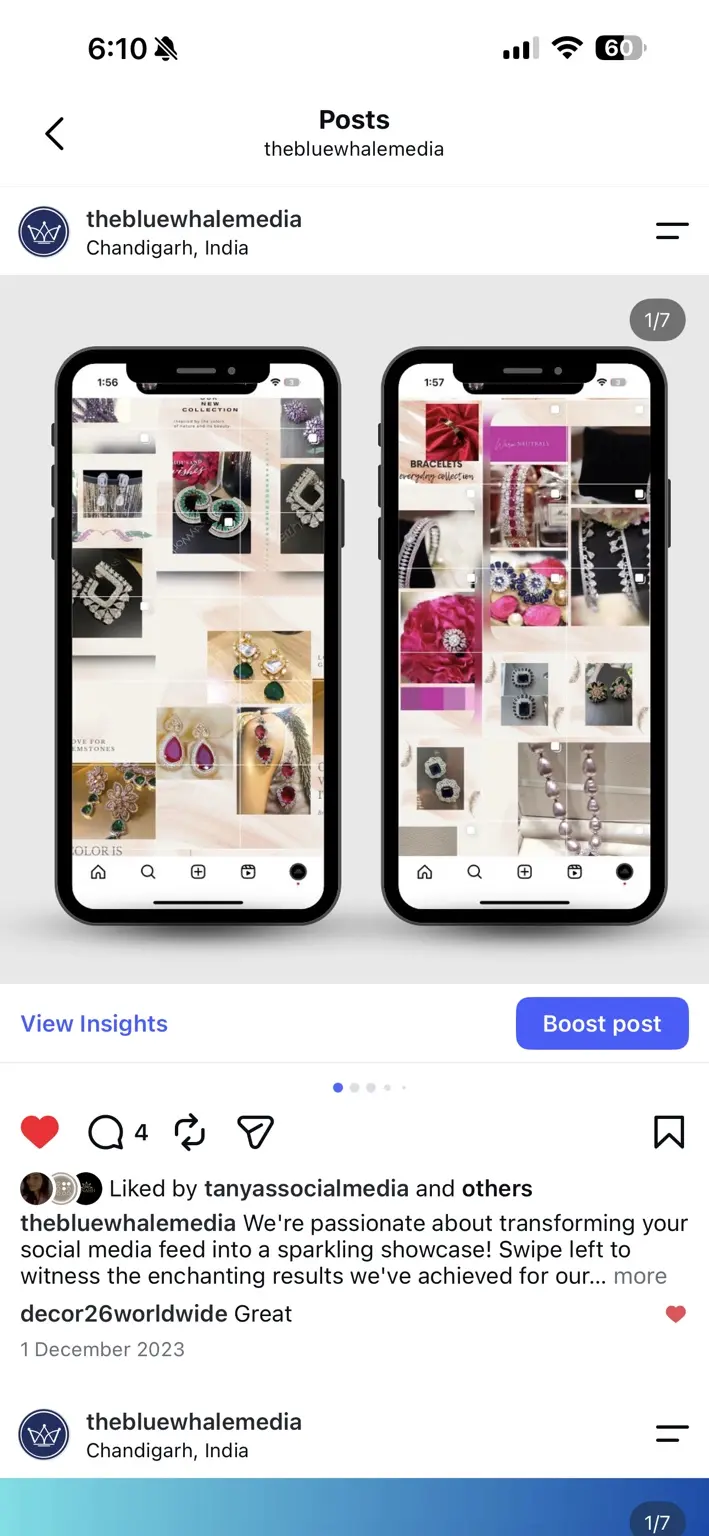 Astrology and personal brand social media grid